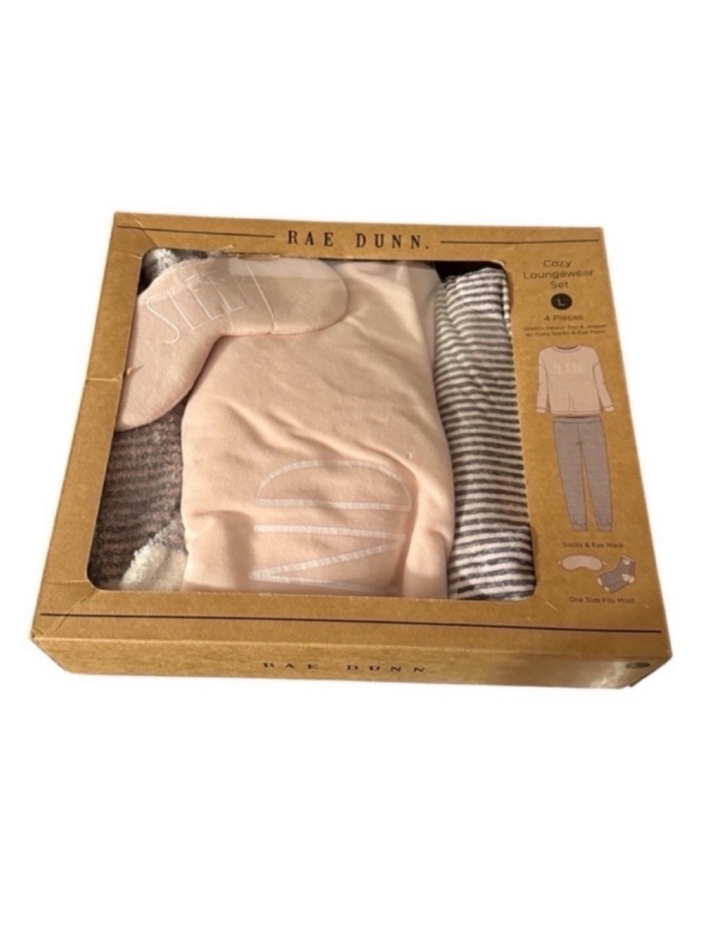 4 Piece Rae Dunn Pajama Set